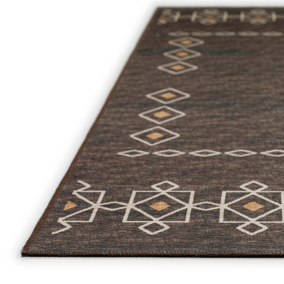 Dalyn Indoor/Outdoor Sedona SN3 Fudge Washable 2'3" x 12' Runner Rug
