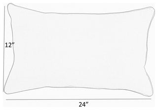 Pillow, Single, Dusk, 12"Hx24"