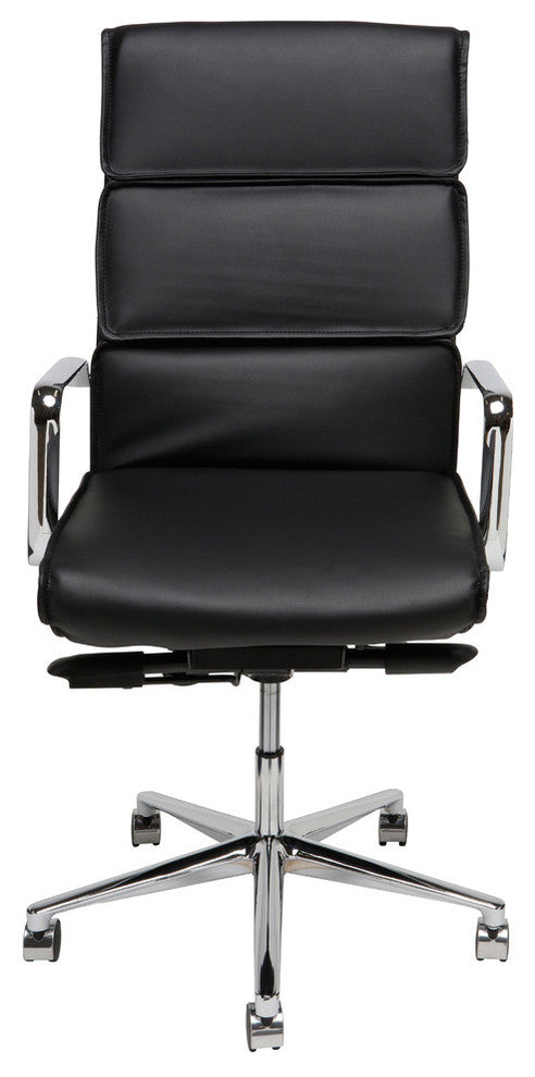 Lucia High Back Office Chair, Black
