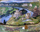 Henri Lebasque Ruins of Chateau Galliard at Andelys Gallery Wrapped Canvas Print