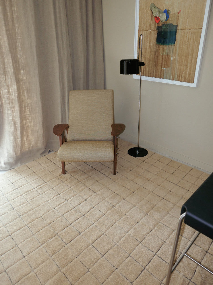 Mosaic Amber Woolable Rug, 7'6"x9'10"