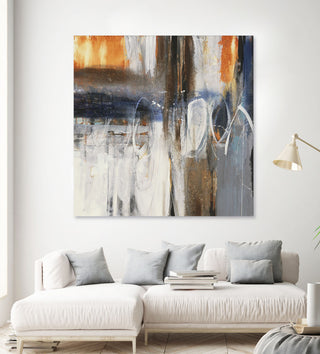 Back to the Future - 72 x 72 by Liz Jardine
