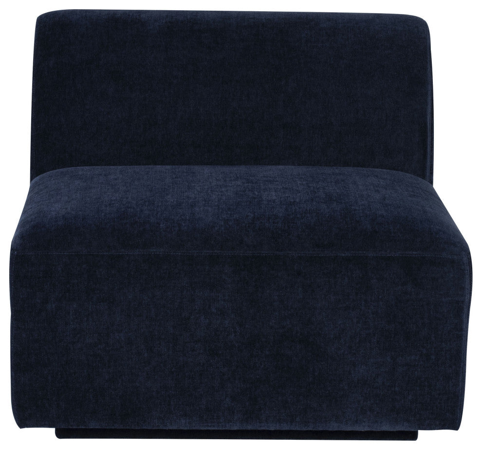 Lilou Twilight Fabric  Modular Sofa Armless