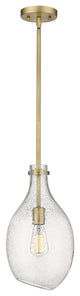 Innovations Lighting 493-1S-BB-G554-9 Salem 1 Light 8.5" Mini Pendant