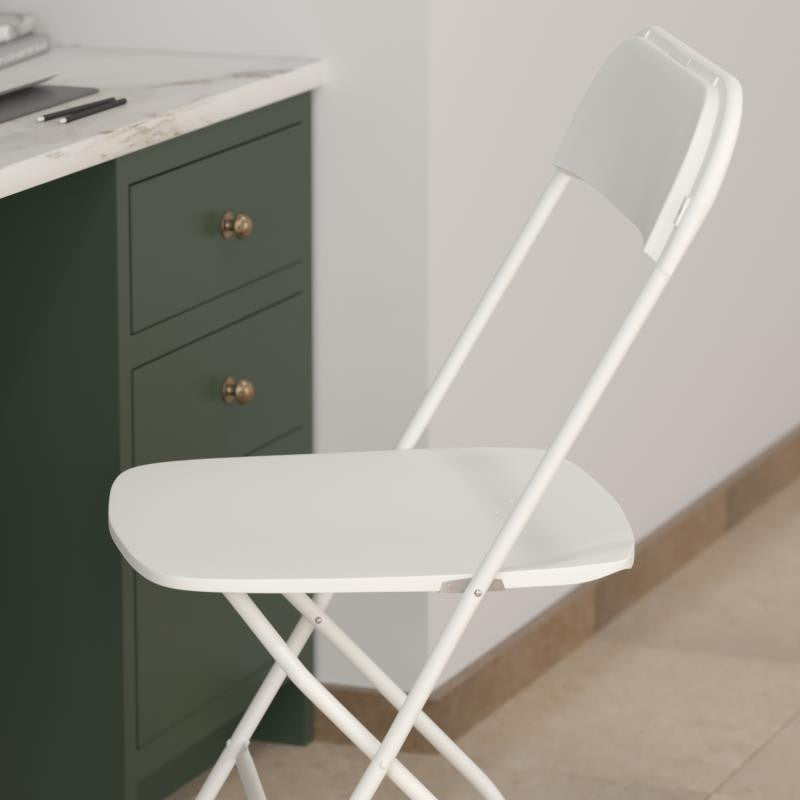 Hercules Big & Tall Commercial Folding Chair/Extra Wide 650LB. Capacity 4-Pack,