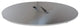 Lid 25" for Agila Fire Pit, Stainless
