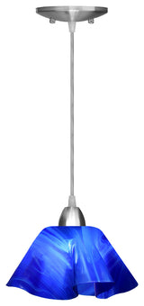 Jezebel Radiance Lily Small Pendant, Cobalt Blue