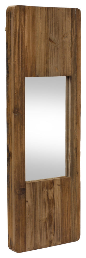 Wooden Wall Mirror