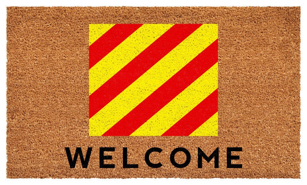 Calloway Mills Nautical Personalized Doormat, Letter Y