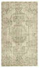 Rug N Carpet - Hand-knotted Turkish 5' 4" x 9' 3" Antique Vintage Rug