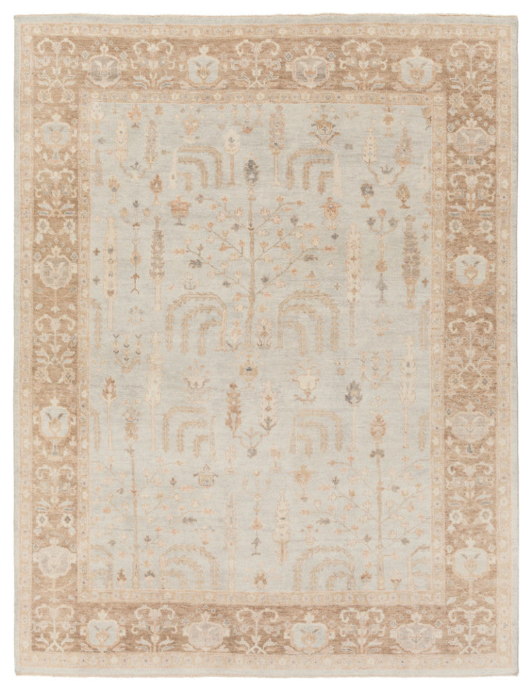 Surya Normandy NOY-8003 Traditional Area Rug, Ivory, 8' x 10' Rectangle