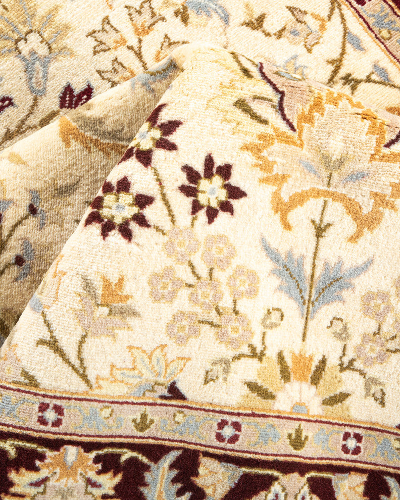Mogul, One-of-a-Kind Hand-Knotted Area Rug Ivory, 4'2"x6'2"