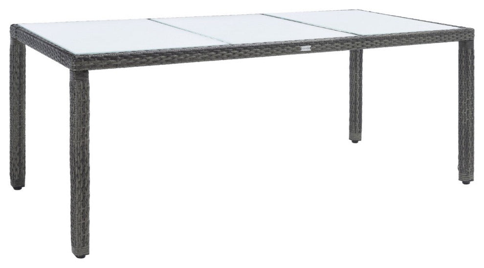 Safavieh Hailee Dining Set, Grey Brown / White