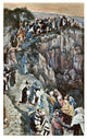 "Brow of The Hill Near Nazareth" Digital Paper Print by James Tissot, 20"x32"