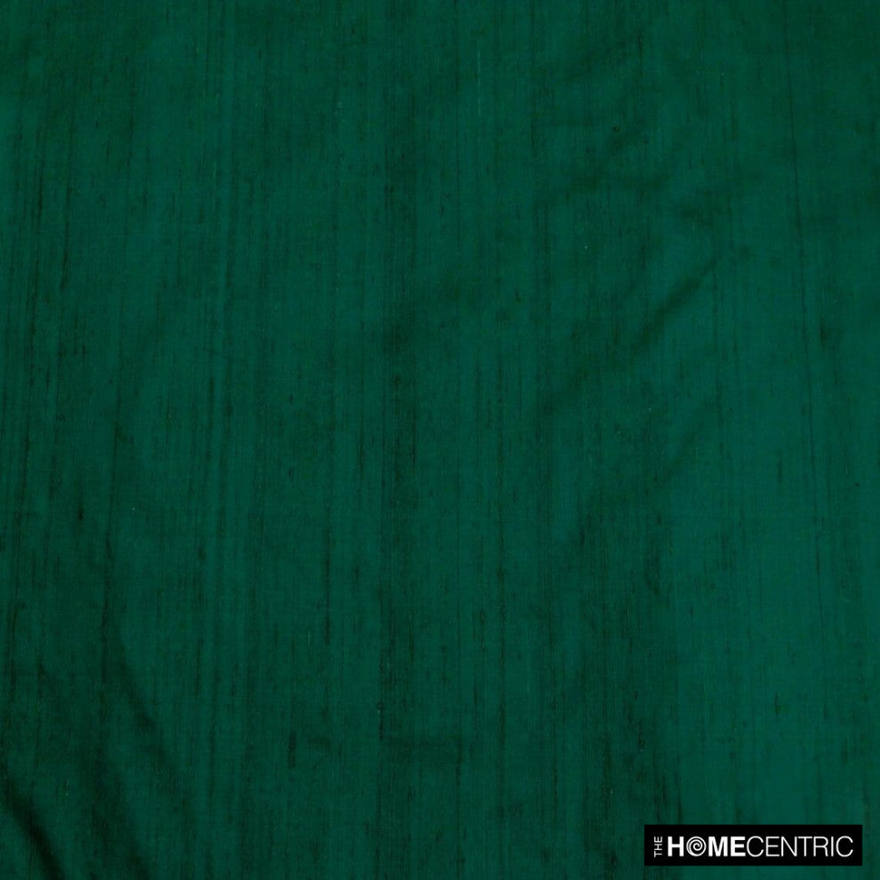 Dark Green Silk Dupioni Fabric By The Yard, 4 Yards For Curtain, Dress Wholesale