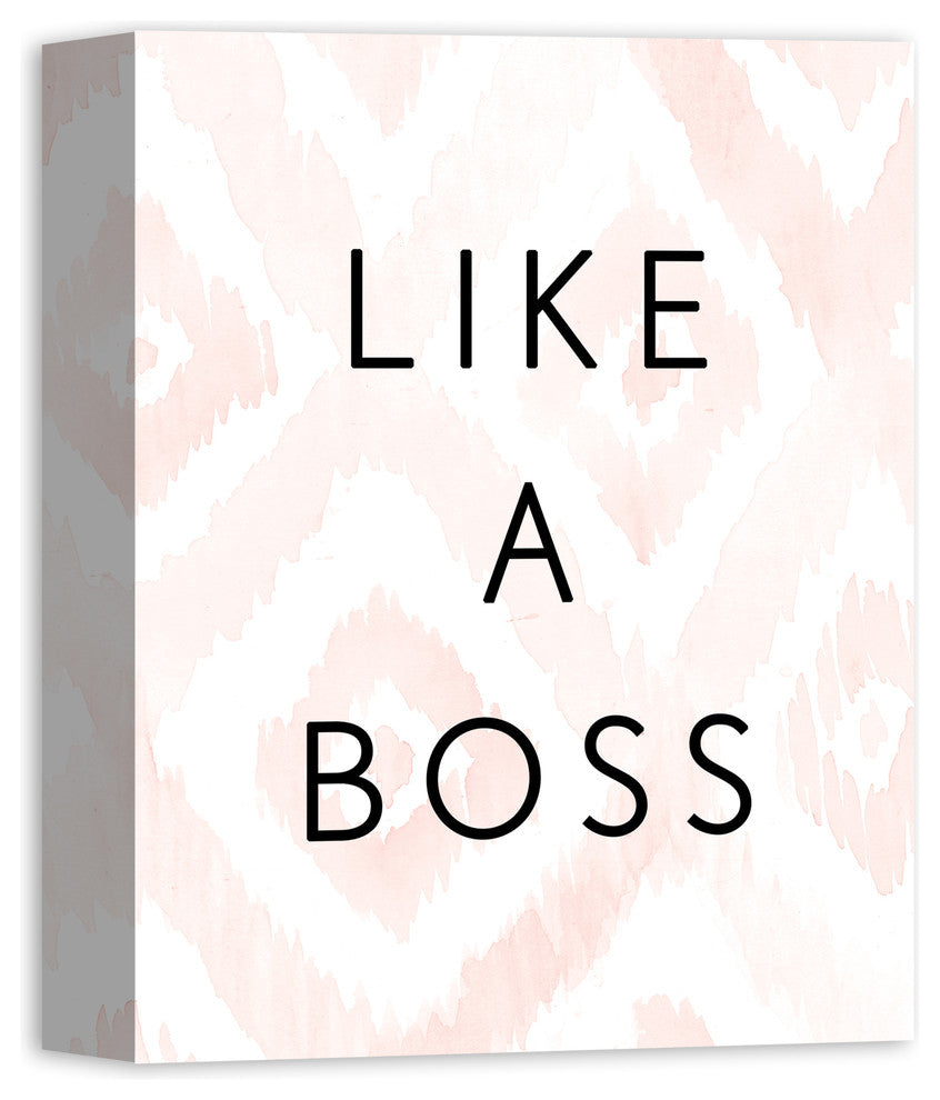 Like a Boss 11x14 Canvas Wall Art