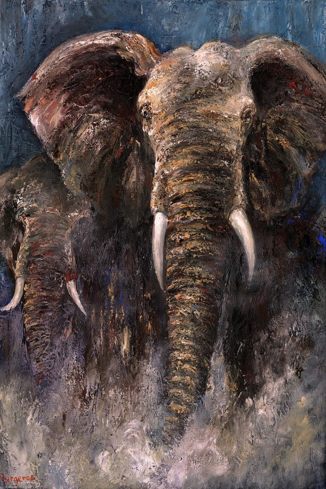 Marmont Hill, "The Leader" by Bergerac Painting Print on Wrapped Canvas, 12x18