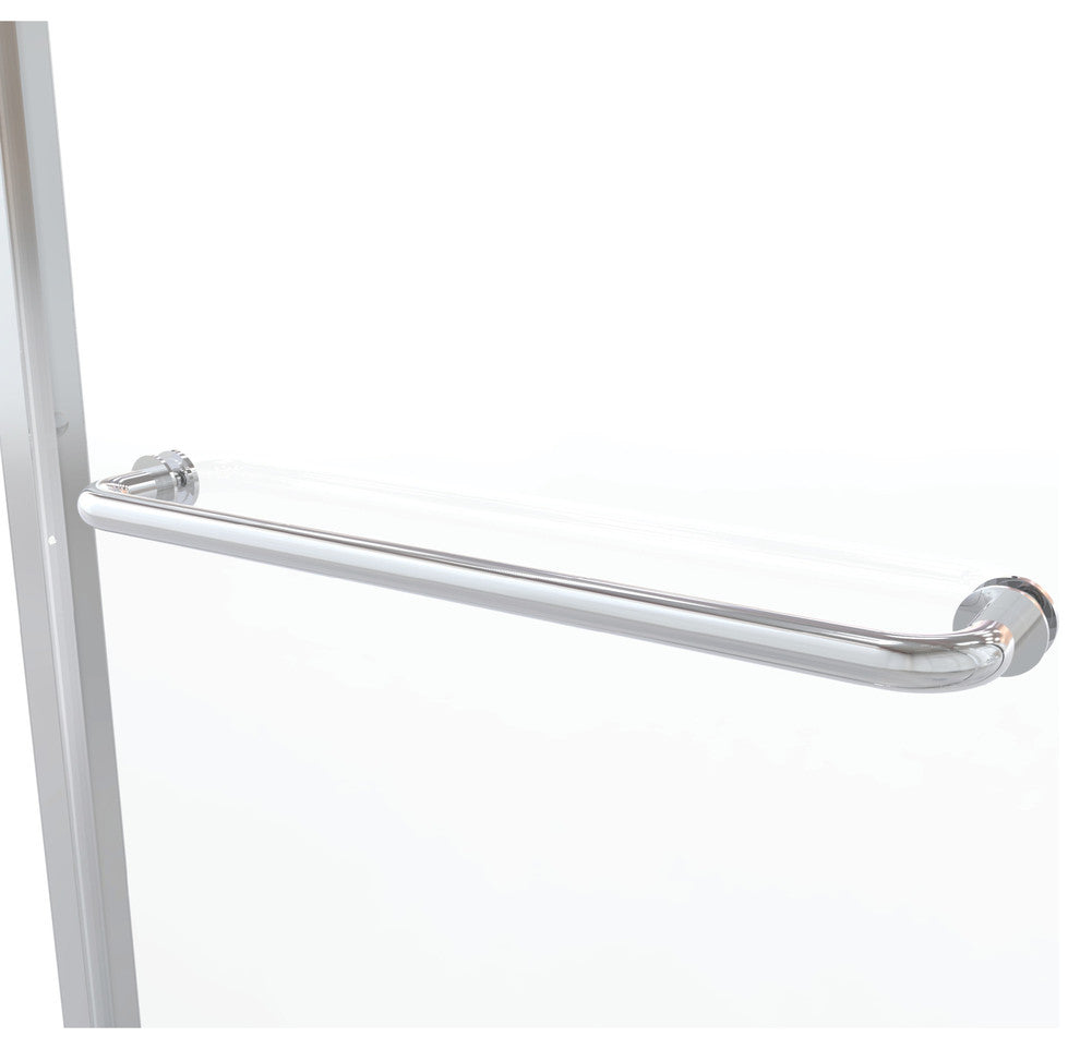 Miseno MSDFVR5412581257 Forever 57"H x 56" - 58-1/2"W Sliding - Chrome