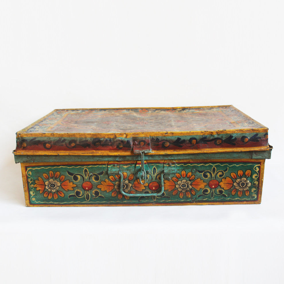 Rajasthan Painted Suitcase