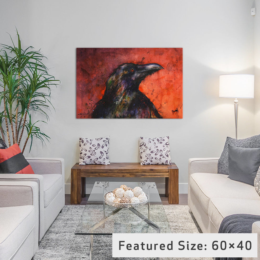 "Crow II" by Dean Crouser, 26x18x1.5