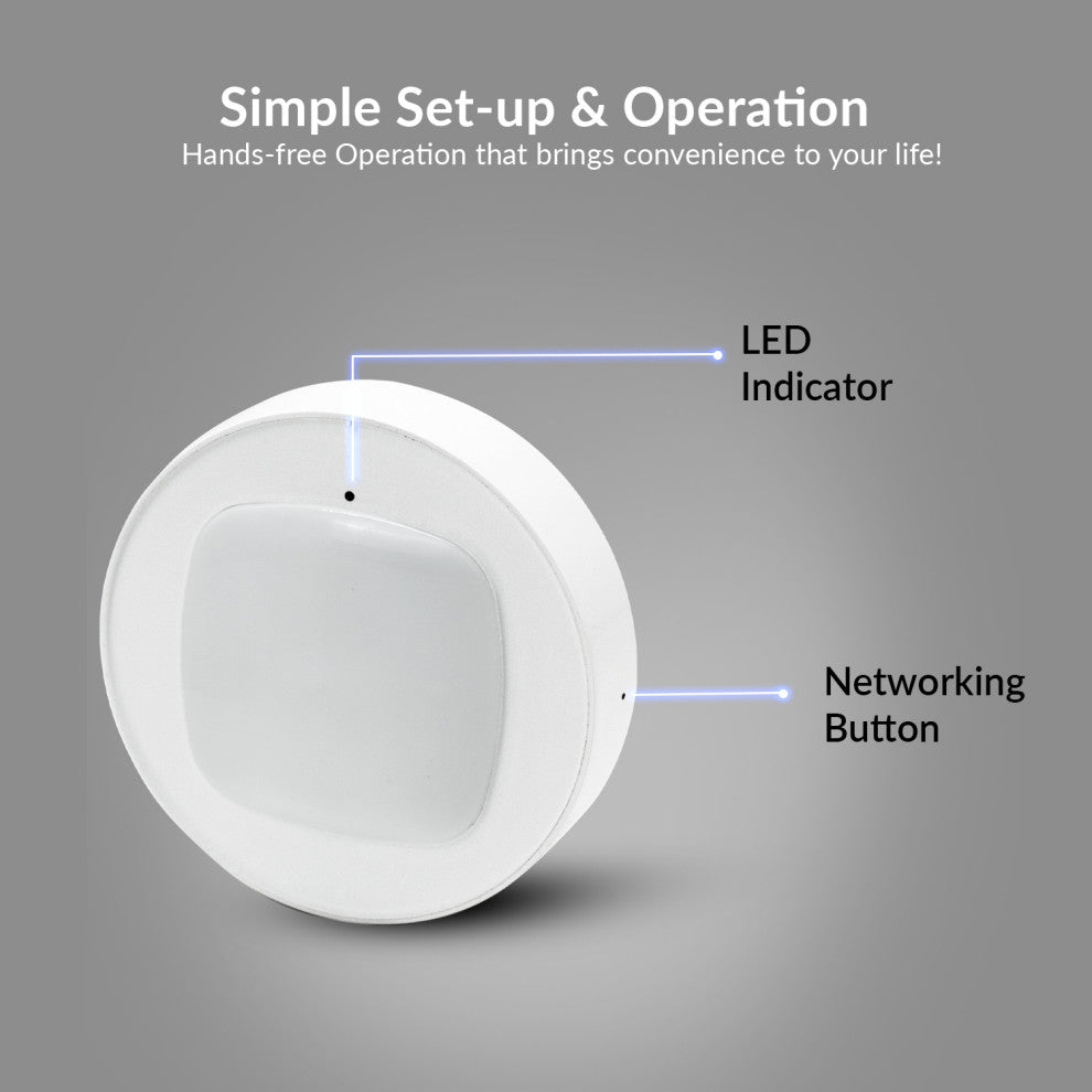 WBM Motion Detector With Human Induction Sensor for Homes
