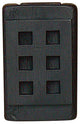 Lattice Bolt Cover Universal, Wrought Iron
