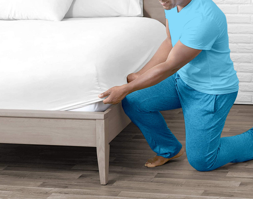 A1HC Organic Cotton Bed Sheets, 300 Thread Count, King