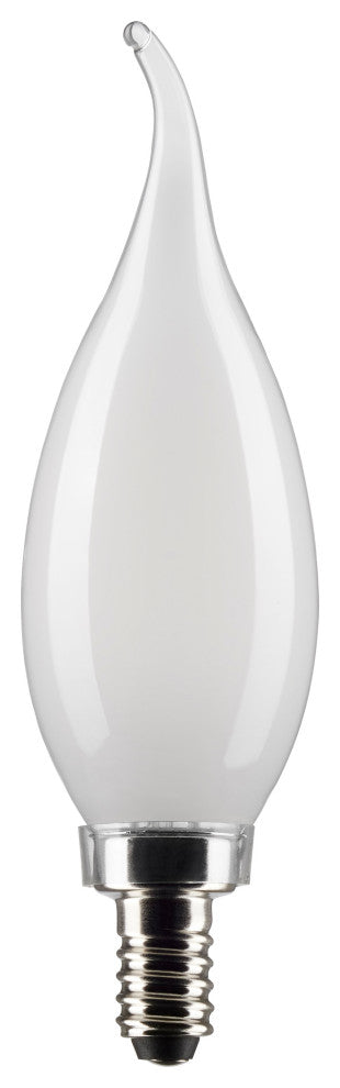 5.5W CA10 LED, Frost, Candelabra Base, 90 CRI, 4000K, 120V