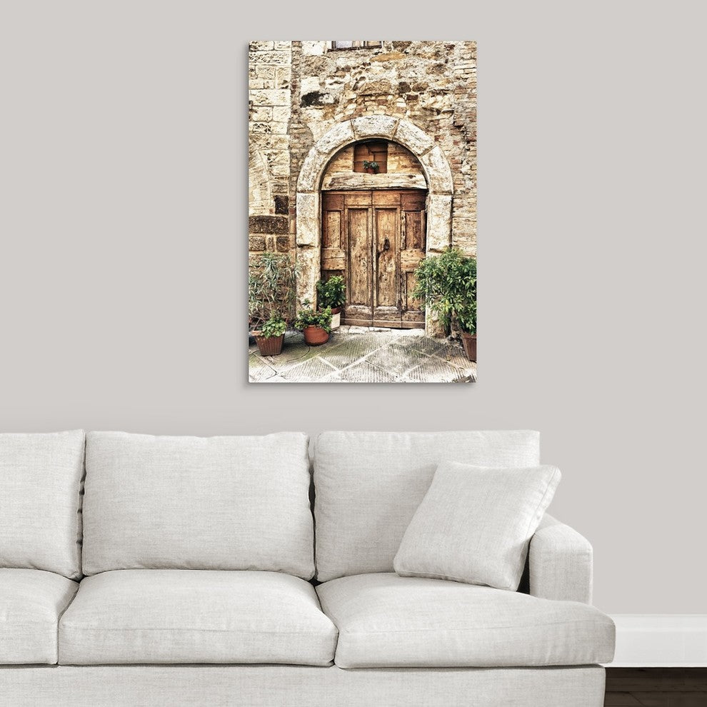 "Imposing Entrance" Wrapped Canvas Art Print, 24"x36"x1.5"
