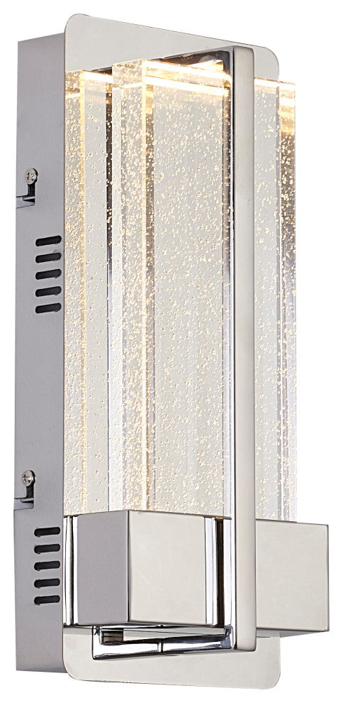 Bethel International ZP55 1-Light LED Wall Sconce, Chrome