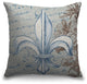 "French Fleur de Lis II" Pillow 20"x20"