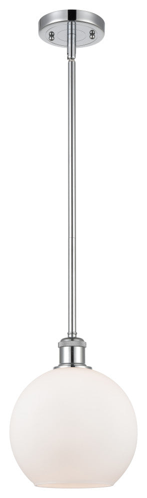Innovations Lighting 516-1S-PC-G121-8 Athens 1 Light 8" Mini Pendant