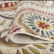 Giselle Transitional Floral Area Rug, Ivory, 5'3'' Round