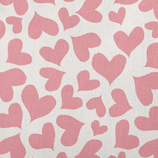 20" x 20" Patterned Hearts Valentine's Day Decorative Indoor Pillow, Pink Icing