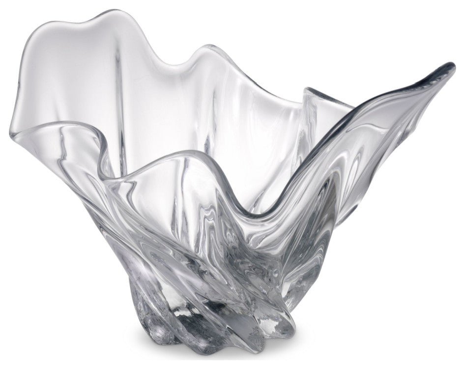 Clear Glass Hand-Blown Bowl | Eichholtz Ace