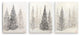 Monoscape XXVIII' 3 Piece Wrapped Canvas Wall Art Set by Karen Biery, 16"x12"