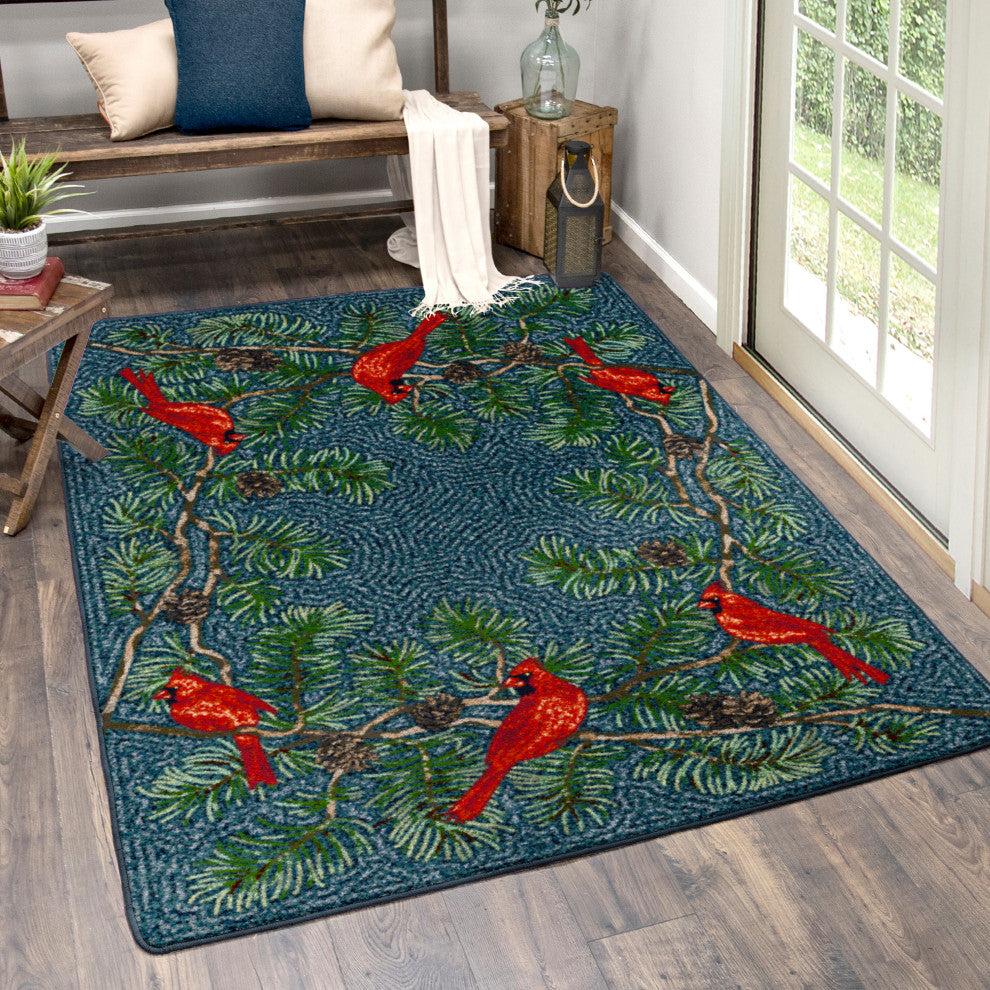 Cardinals, Blue, 2'x8'