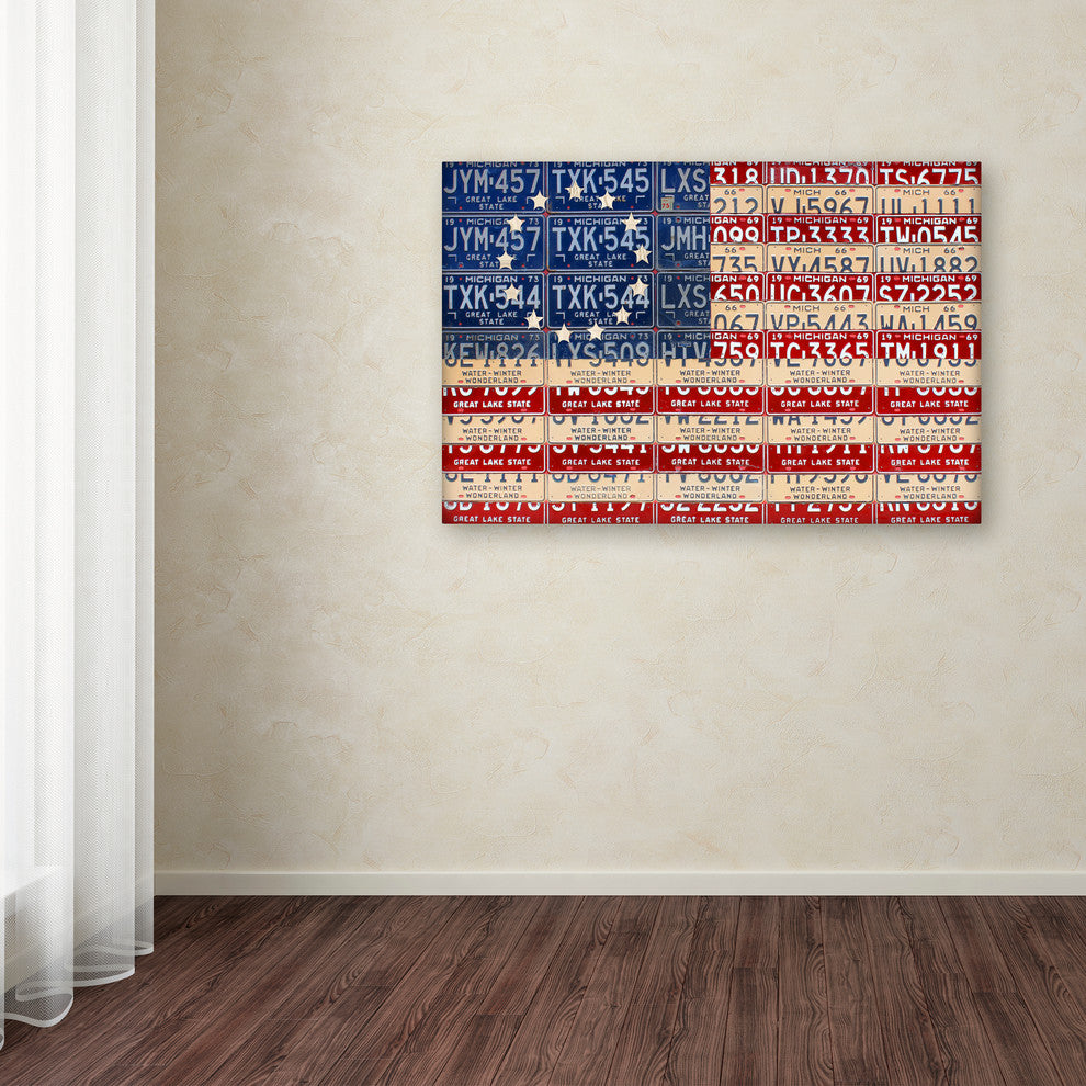 "Betsy Ross Flag" Canvas Art by Design Turnpike