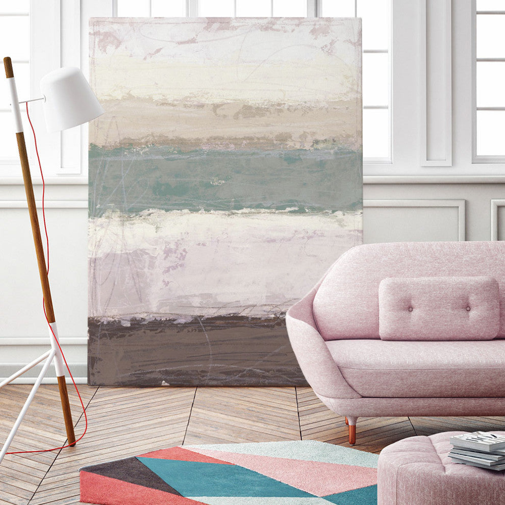 "Strata Horizon II" Fine Art Giant Canvas Print, 54"x72"