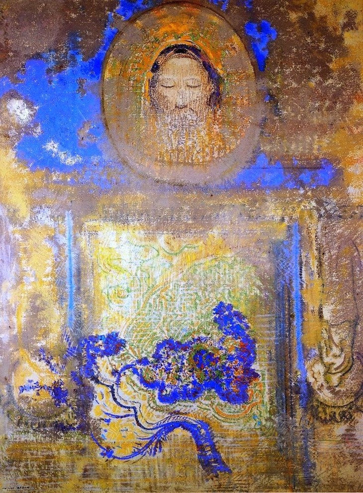 Odilon Redon Evocation Wall Decal