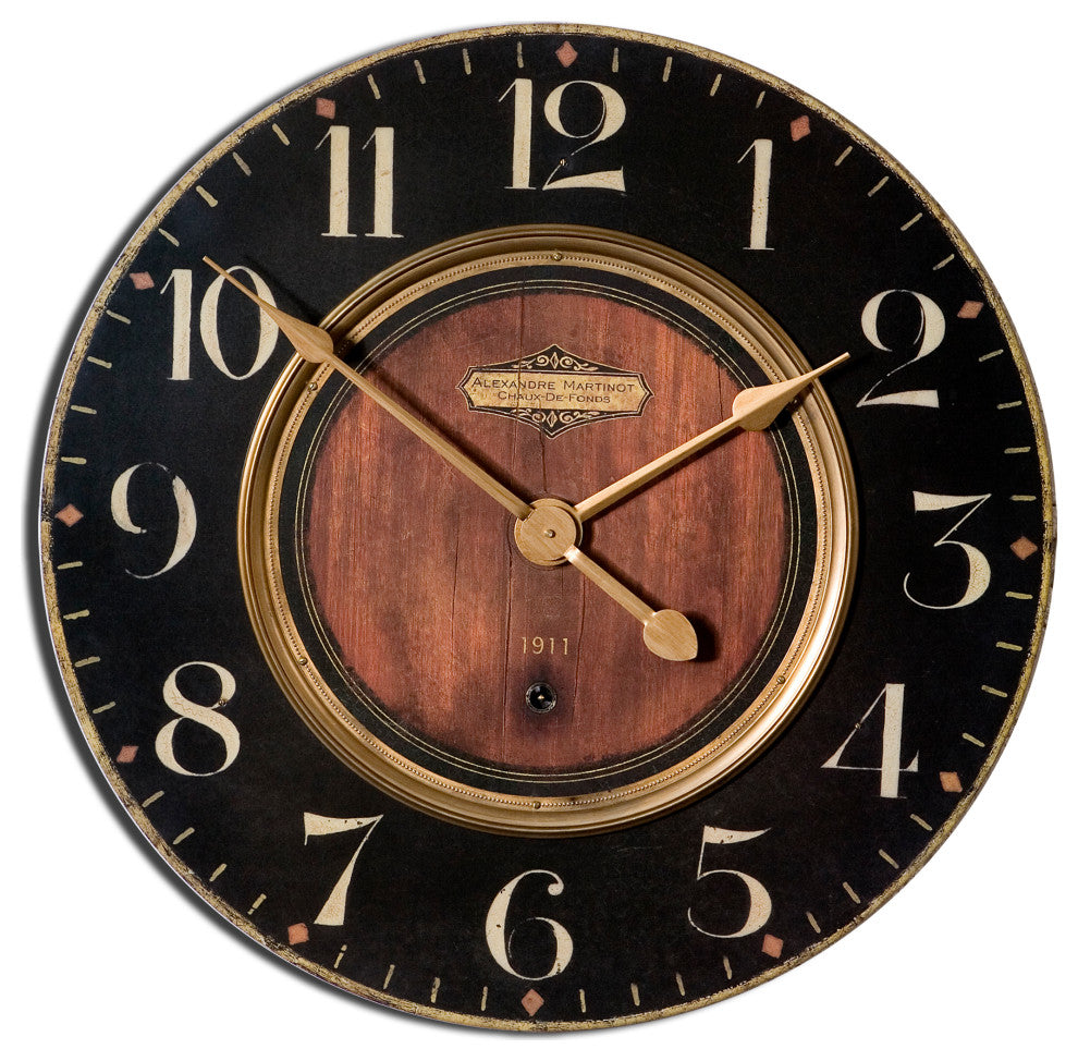 Uttermost Alexandre Martinot 23" Clock
