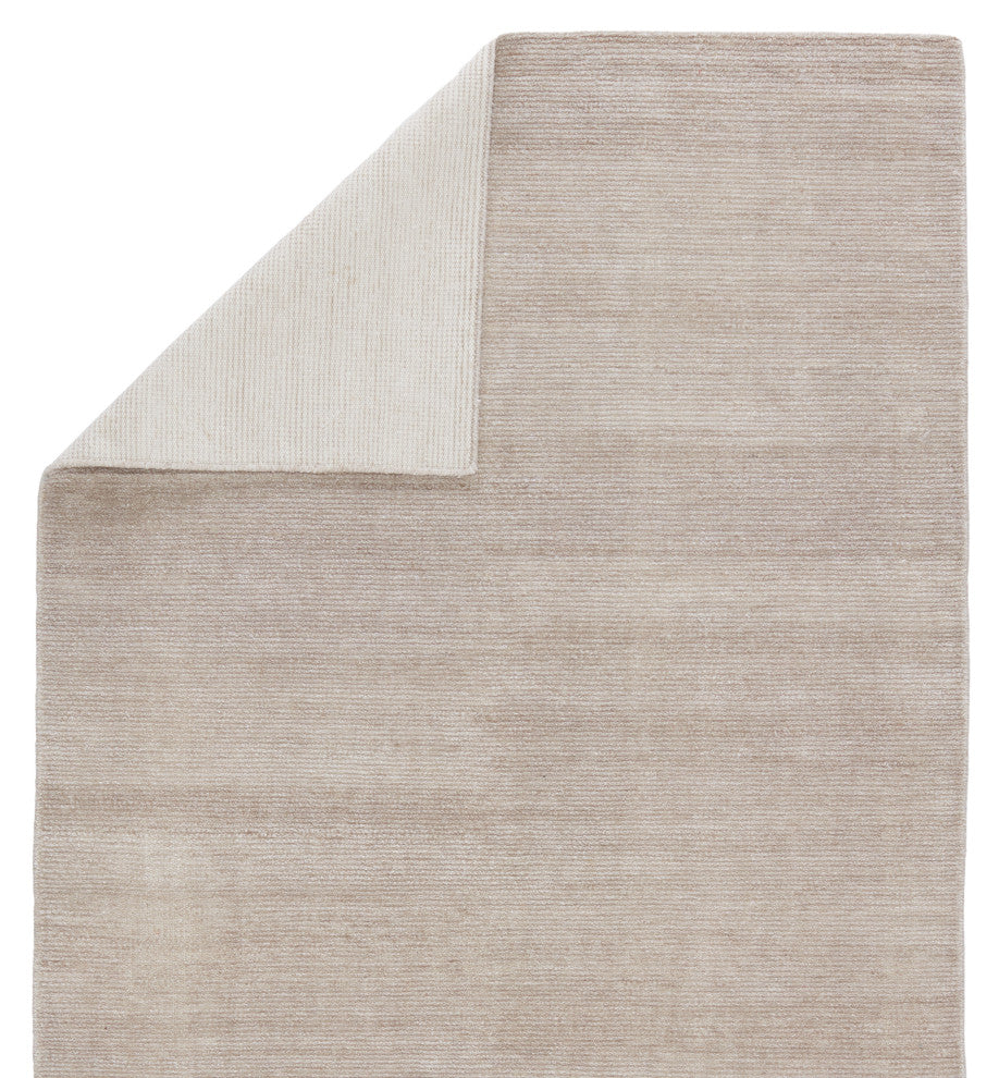 Jaipur Living Limon Indoor/ Outdoor Solid Area Rug, Light Taupe, 2'x3'
