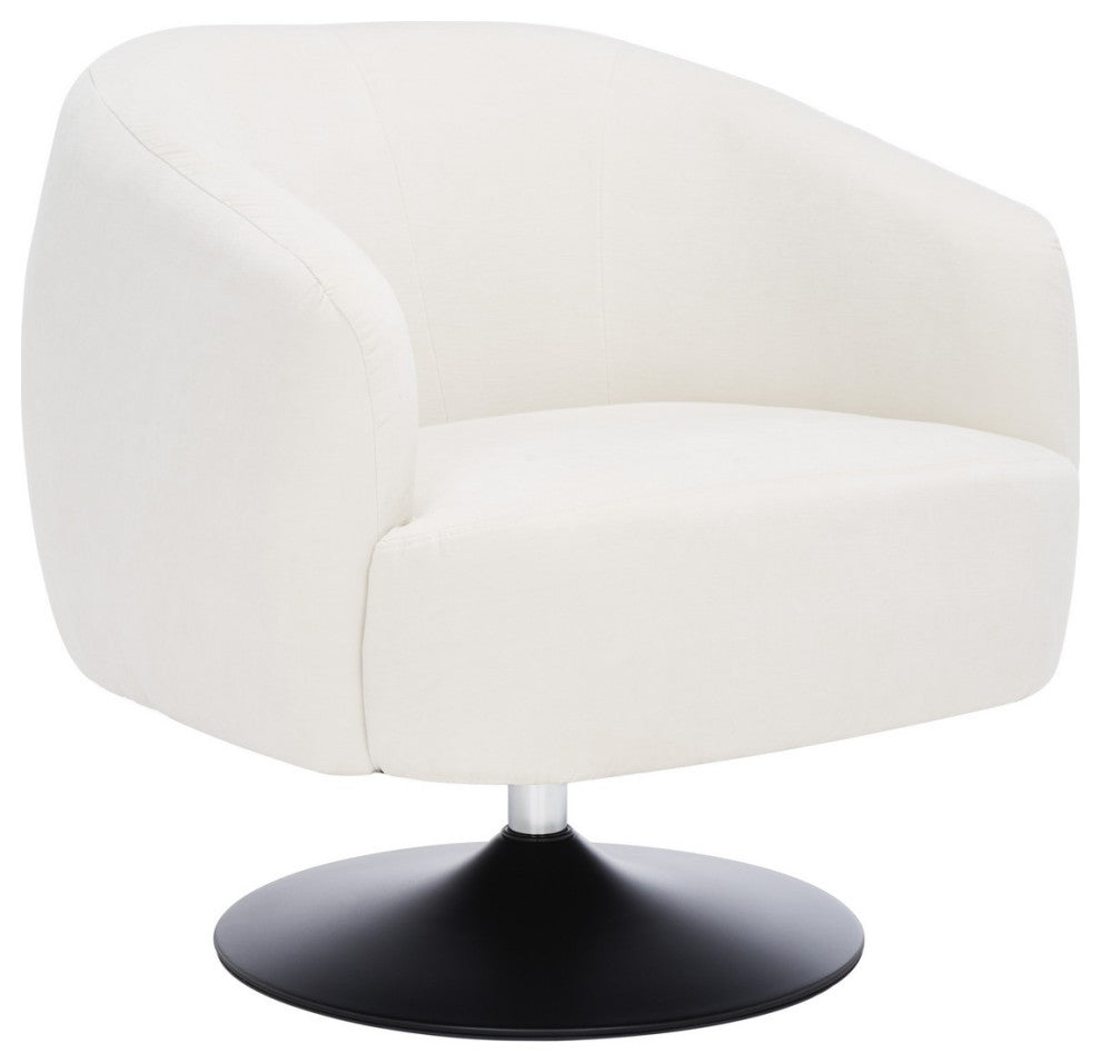 Safavieh Ezro Upholstered Accent Chair, Creme