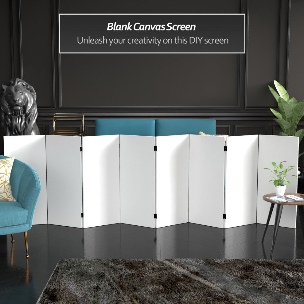 3' Tall Do It Yourself Canvas Room, 8 Panel