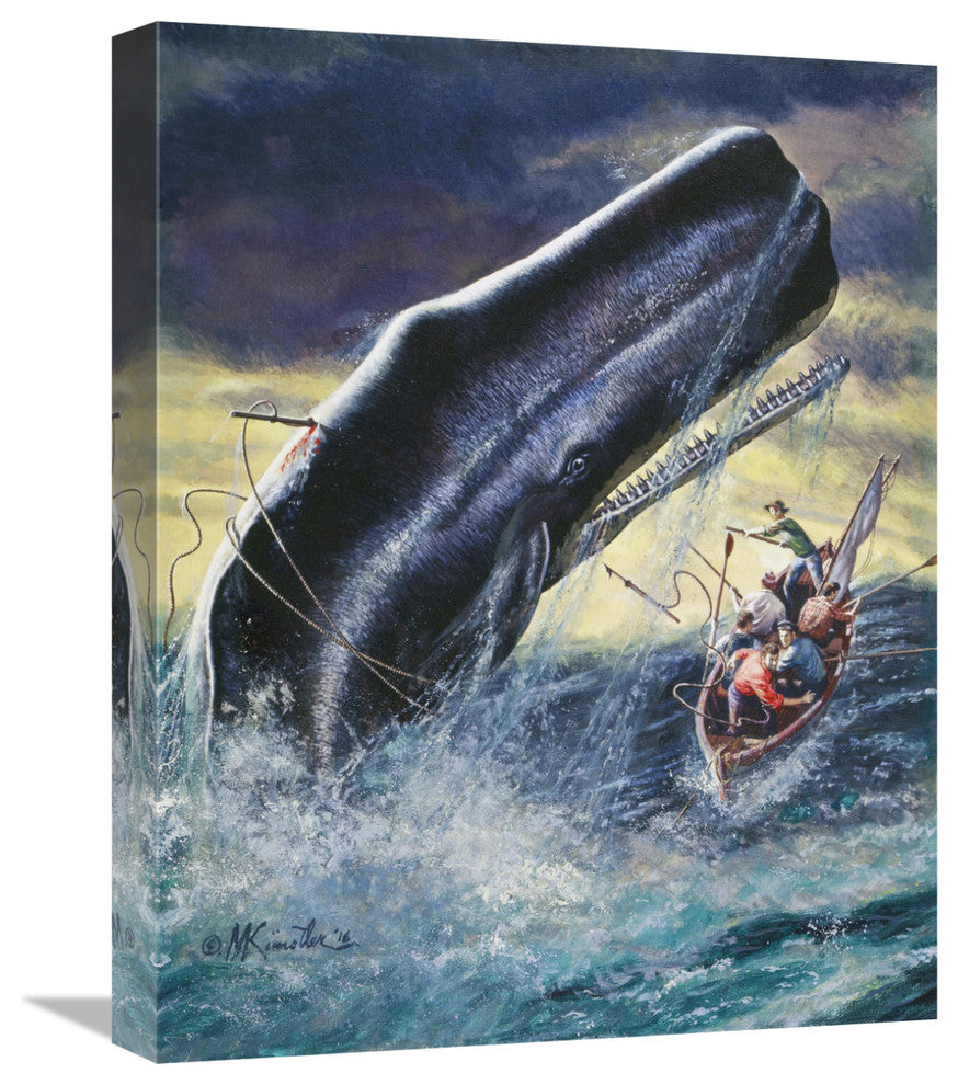 "Out of the Sea" Stretched Canvas Giclee by Mort Kunstler, 16x20"