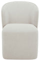 Larson Rolling Dining Chair Performance Fabric