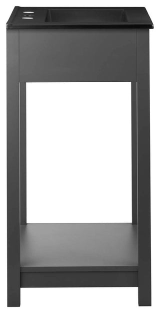Altura 24" Bathroom Vanity, Gray Black