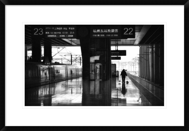 "Empty" Framed Digital Print by Angela Muliani Hartojo, 30"x20"
