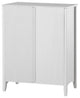 Shaker Style Bookcase, White, 36"