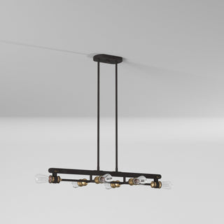 Miles 6-Light Chandelier, Vintage Bronze